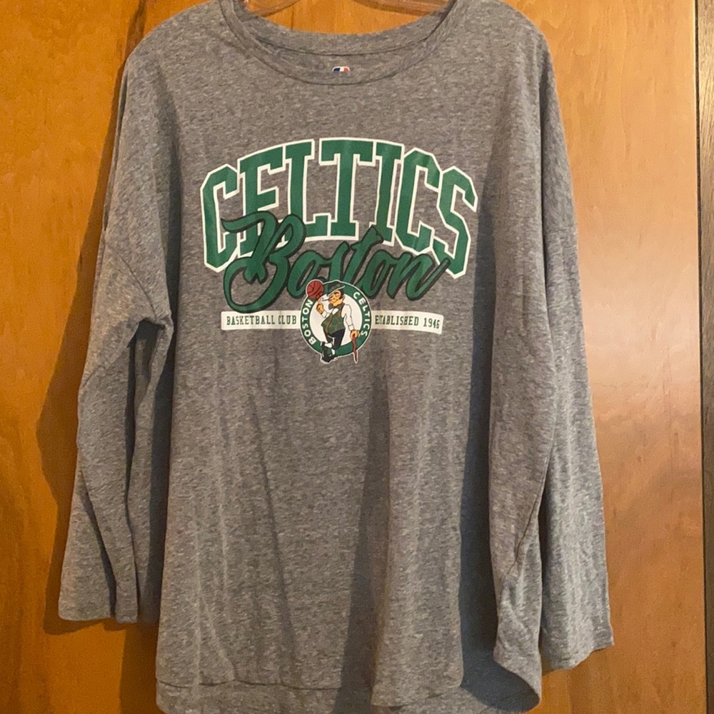 Boston Celtics 7/8 sleeve tee